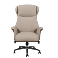 Villegas Furniture Executive PU Leather Office Chair with Lumbar Support